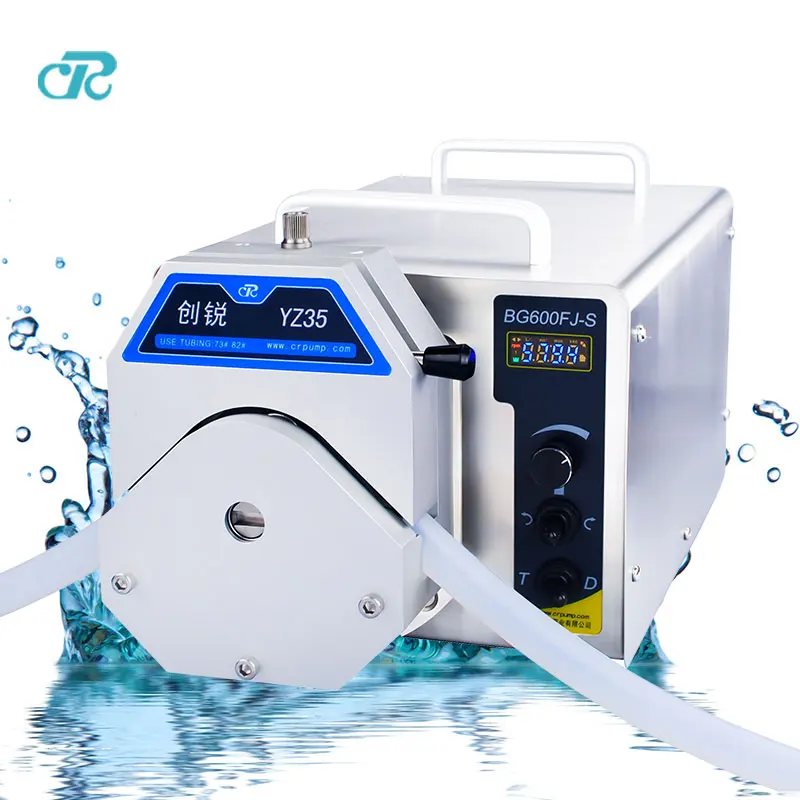 12L/min Servo motor dispensing peristaltic pump with YZ35 Aluminum pump