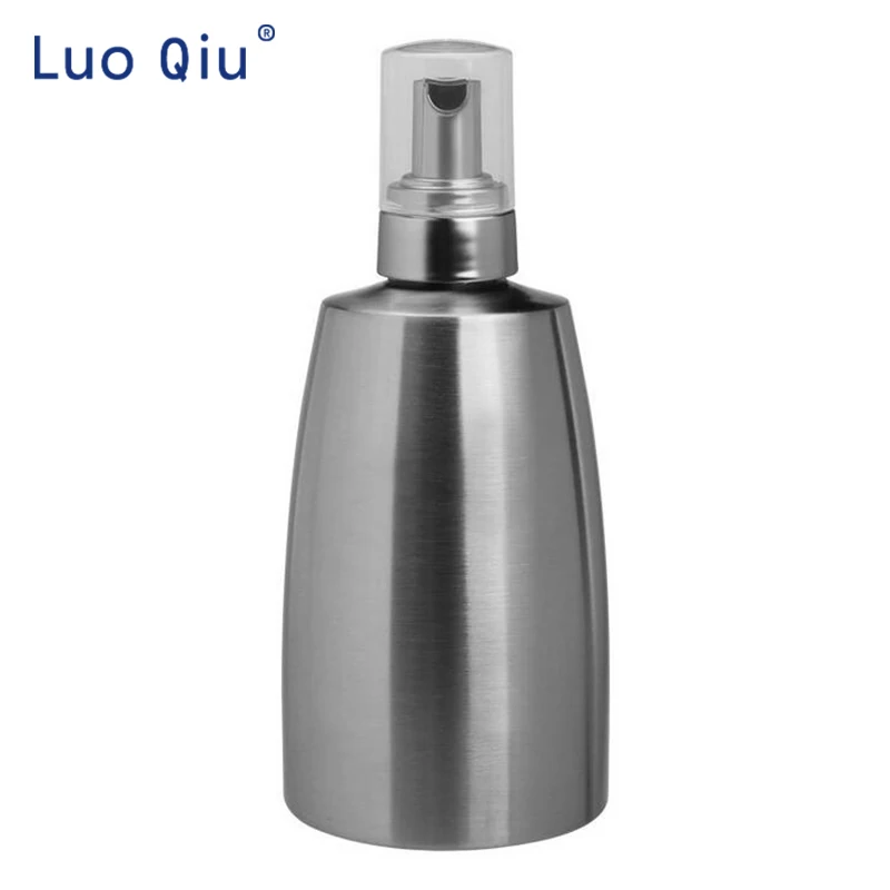 Stainless Steel Countertop Foaming Foam Soap Dispenser Bottle(Brush