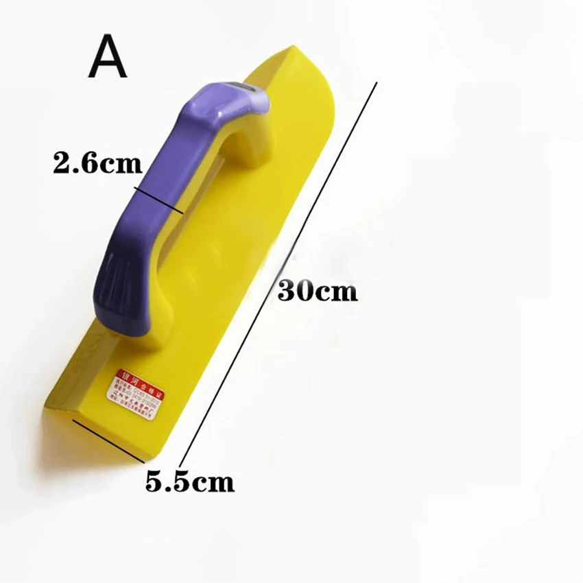 30*5,5 см пластиковые вытирая доска строительные инструменты плитка выскабливание серый нож декоративные лопатки штукатурный инструмент угловой для кирпичного слоя