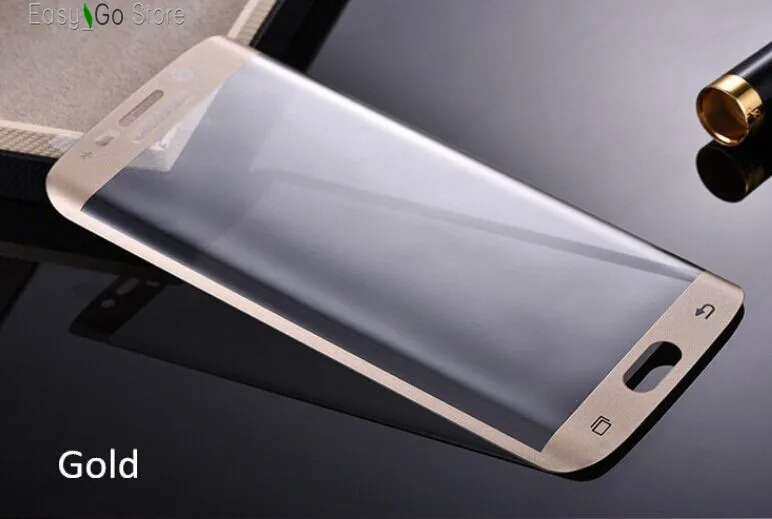 1 шт. 3D Изогнутые полное покрытие закаленное Стекло для Samsung Galaxy S6 Edge Plus