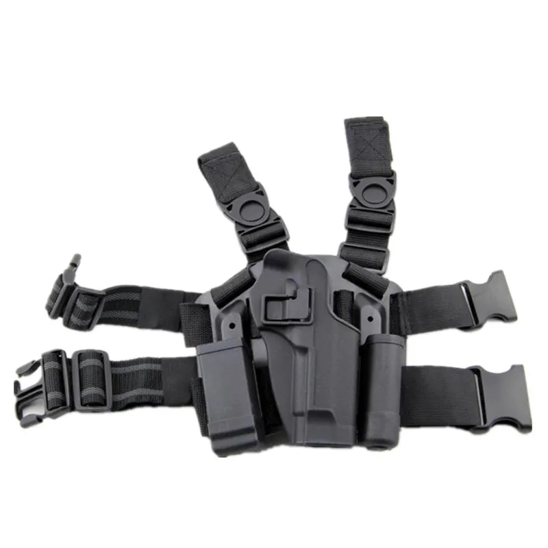 Arma de Caça do Exército Acessórios Militares Tático Beretta 92 96 Pistol Gun Holster Mão Direita Carry Airsoftsport Perna Coldre m9 4 Esporte e Lazer