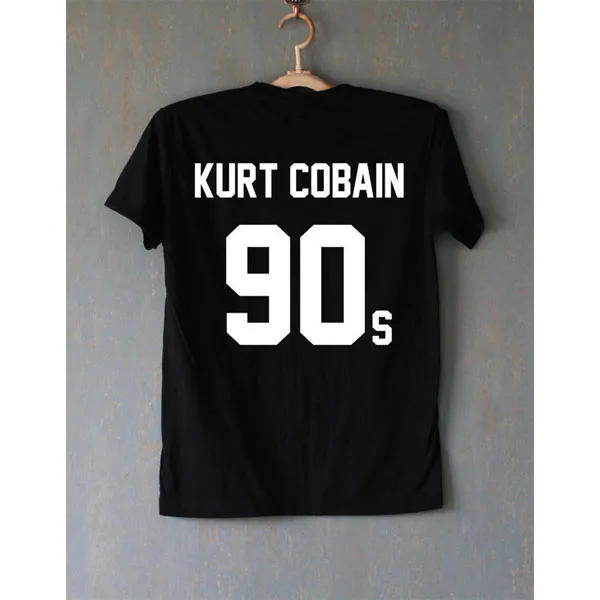 

Kurt Cobain 90s Shirt Shirts T Shirt T-Shirt TShirt Tee Shirt Unisex More Size and Colors baseball