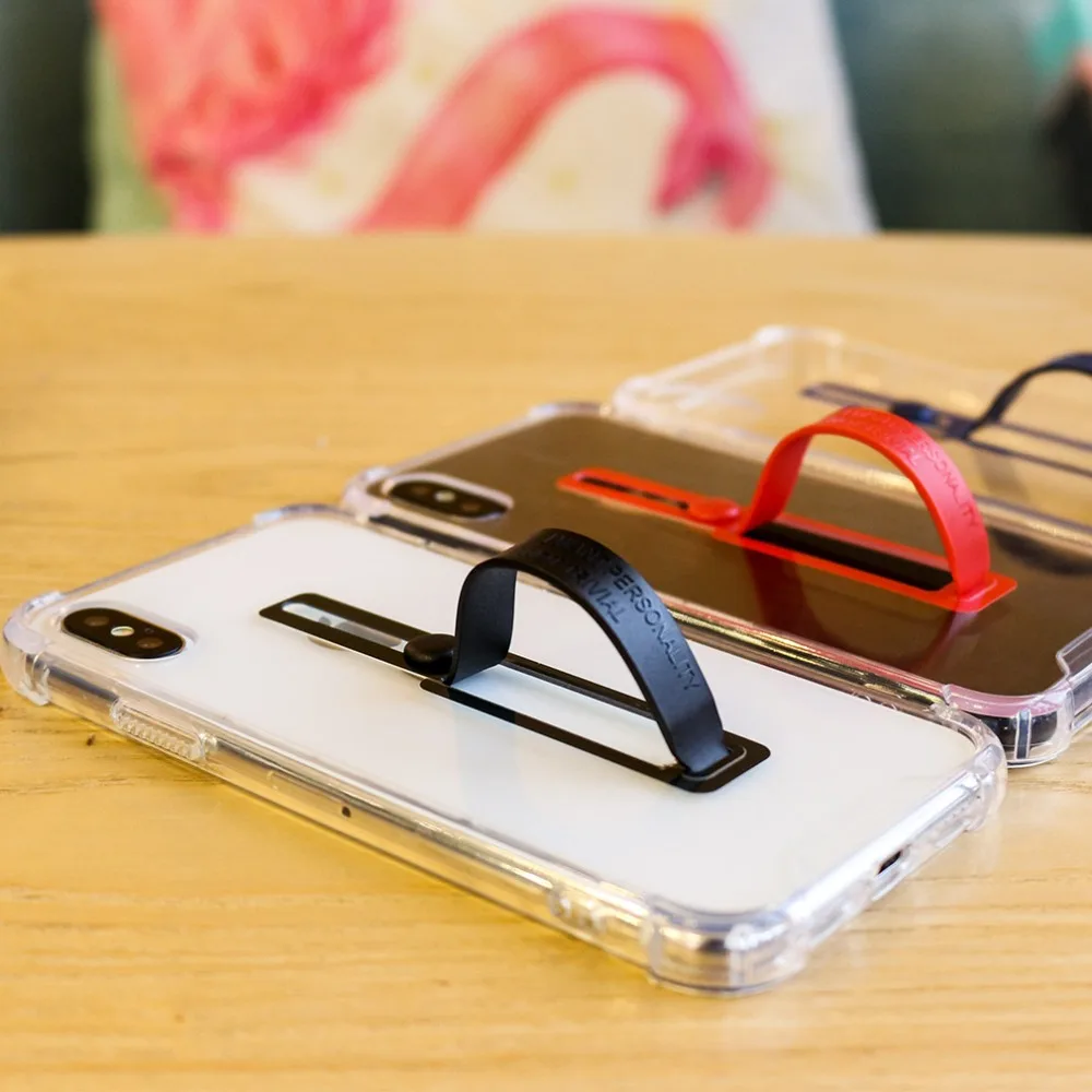 Чехол для iPhone 7 8 6 S X XR XS Max антидетонационный забавный держатель девочек Kickstand Coque