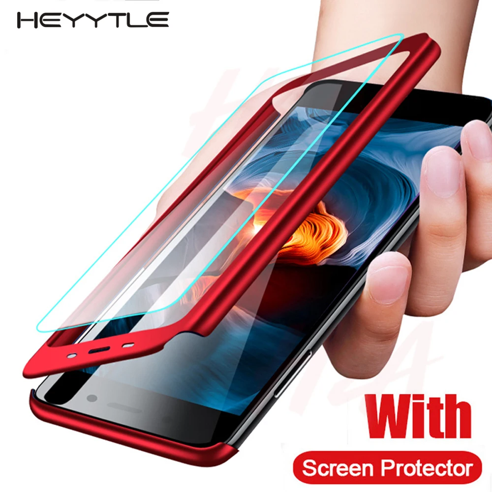 

360 Degree Full Cover Phone Case For Samsung Galaxy S9 S8 S10 Plus S7 Edge Shockproof Cover For Samsung A5 Note 9 8 Case Fundas