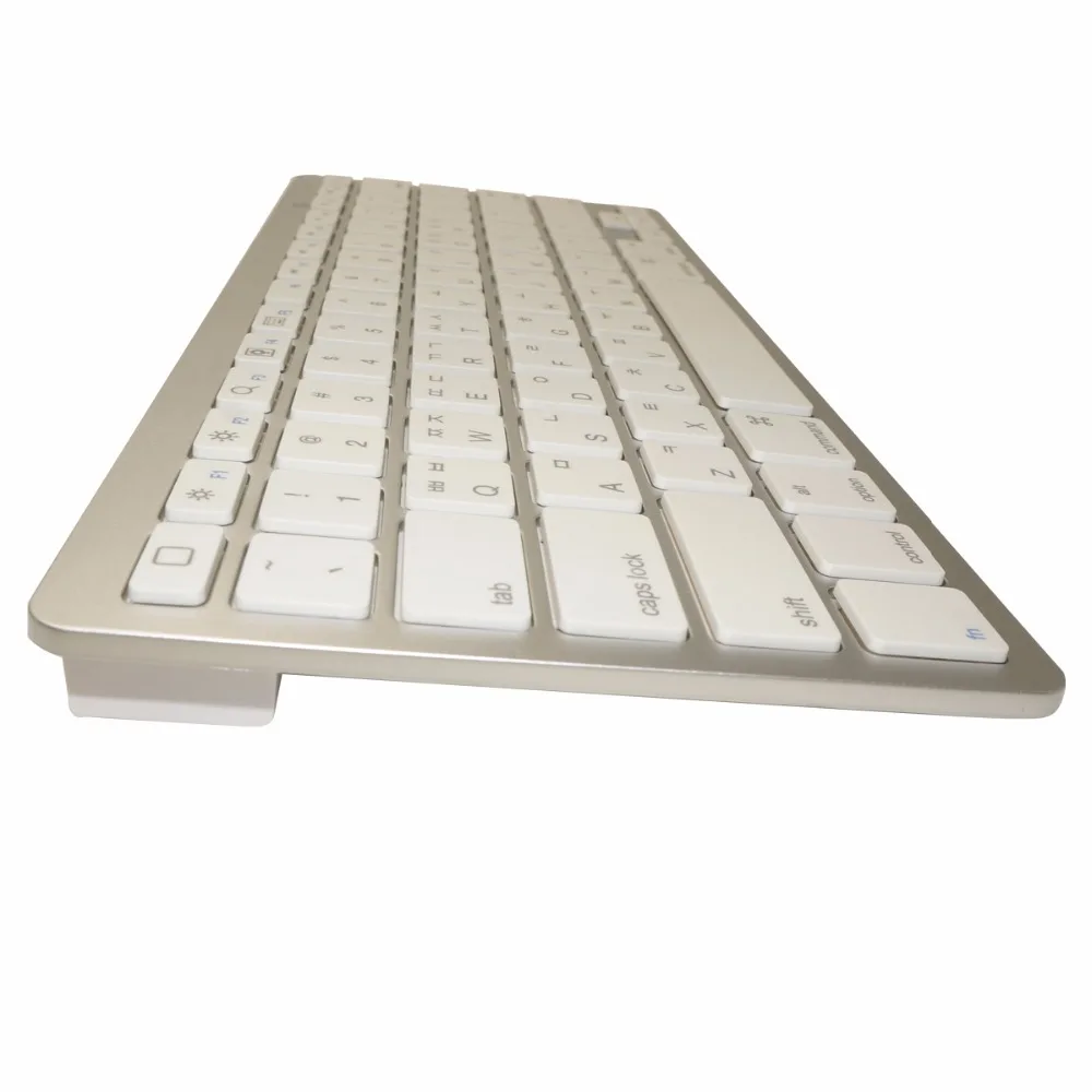 Корейская Bluetooth беспроводная клавиатура для iPad ПК ноутбук ноутбуки белый