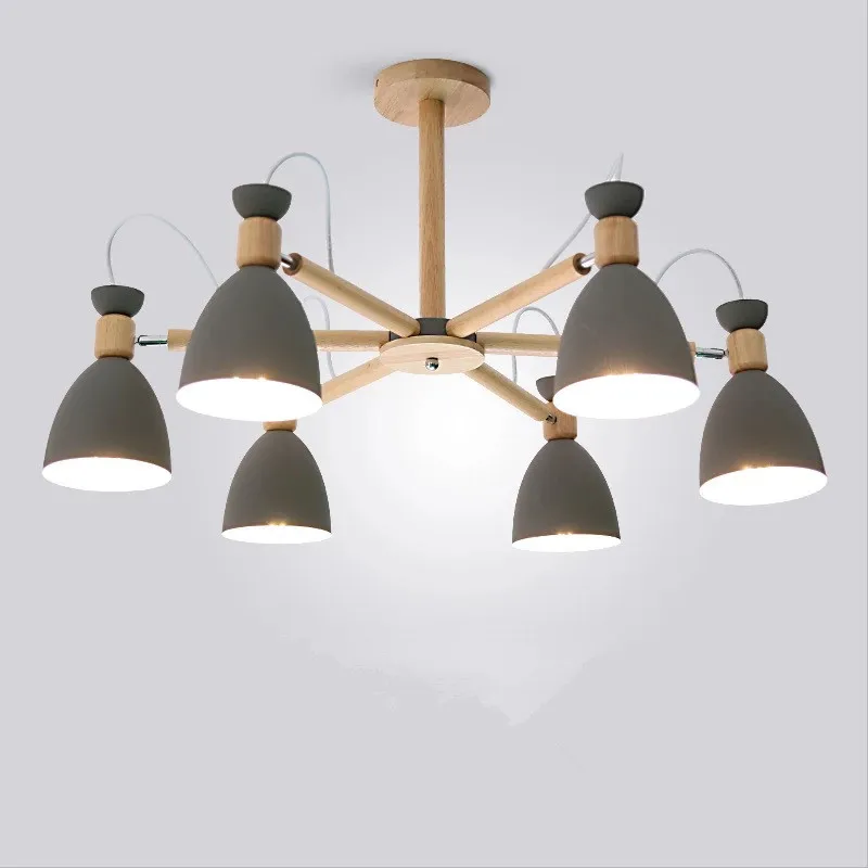 

Vintage retro ceiling light Simple indoor lamp wood lighting Restaurant bar living dining bedroom store shop LED light fixture