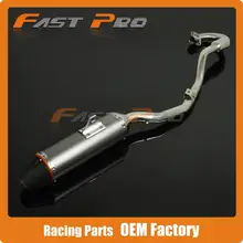 Полный глушитель Система Скольжения На CRF150F CRF230F 2003-2013 мотокросс эндуро супермото Байк мотоцикл