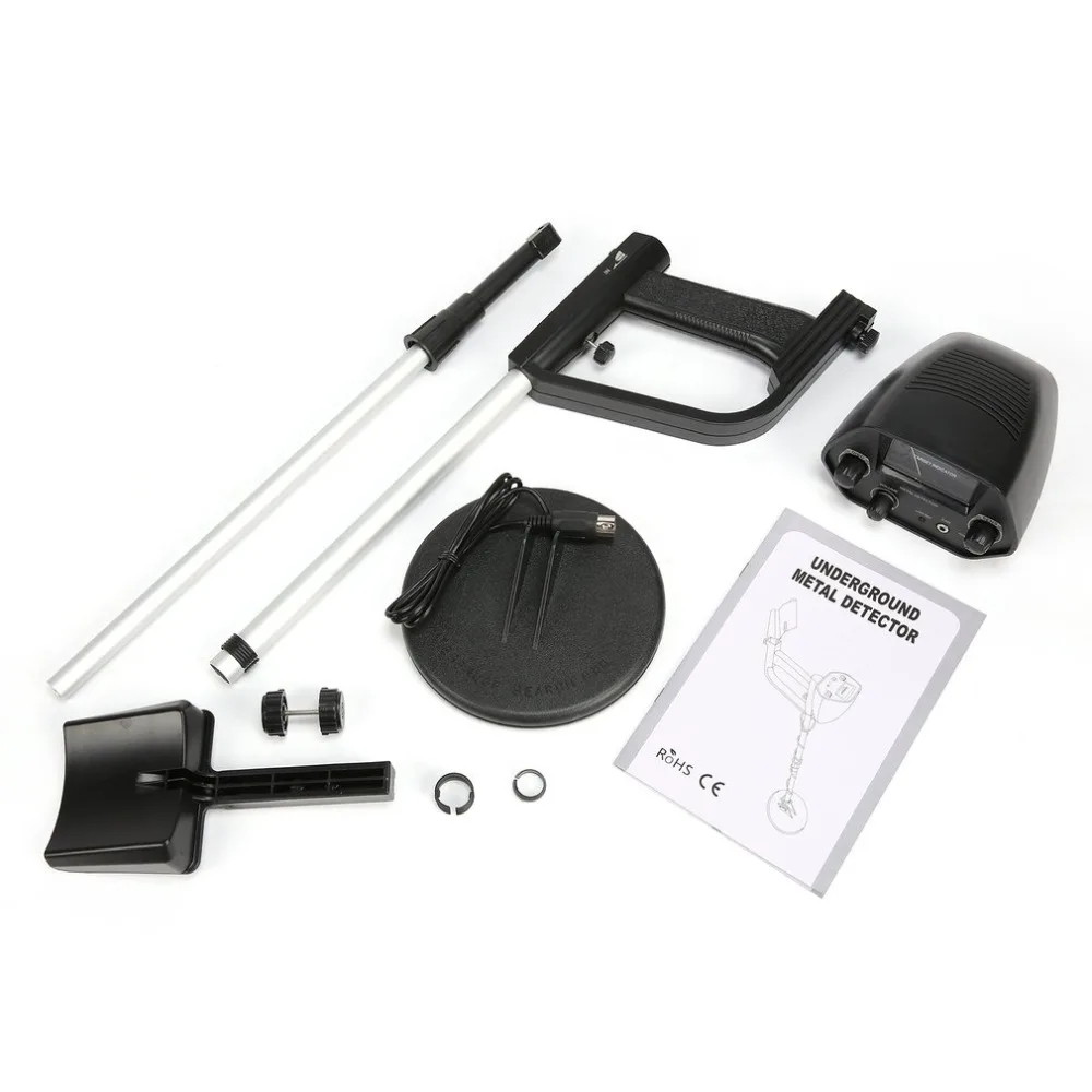 

MD4030 Professional Portable Underground Metal Detector Handheld Treasure Hunter Gold Digger Finder Length Adjustable