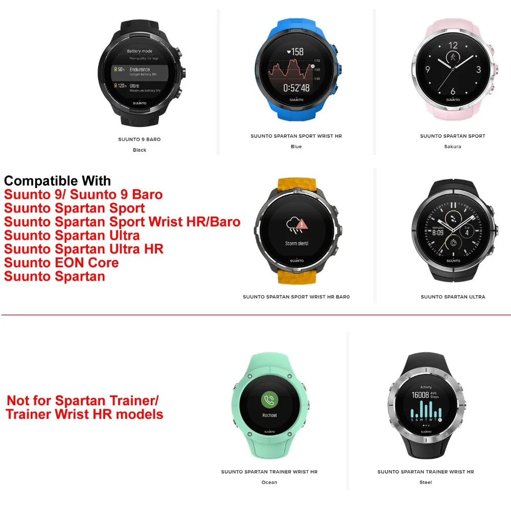 suunto spartan battery