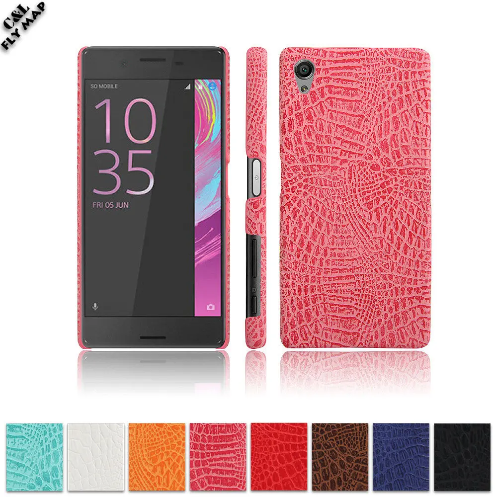 

Crocodile Armor Case For SONY Xperia X Hard PC Shell Protective Phone Cover For XperiaX F5121 F5122 F 5121 5122 Bag Coque