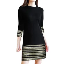 Страусиное Платье женское Винтажное с открытыми плечами черное Элегантное повседневное модное благородное ценное летнее женское платье