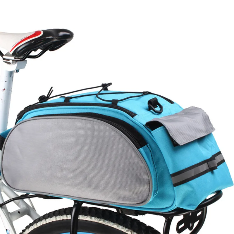 

Multifunction Bicycle Saddle Bag 13L Bicycle Tail Rear Basket Rack Cycling Equipment