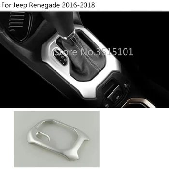 

car cover body stick middle front Shift Stall Paddle cup lamp frame trim 1pcs For Jeep Renegade 2016 2017 2018 2019 2020
