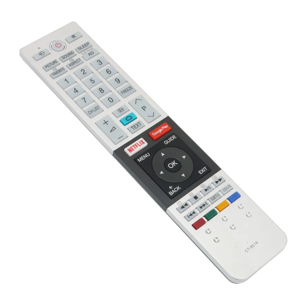 Новый CT 8516 пульт дистанционного управления подходит для Toshiba TV 49U9750 55U9750 65U9750 43U7750