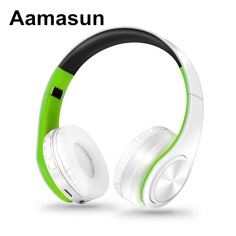 

Wireless Bluetooh Headphones Clear Sound Fold Headset With Microphone TF Card slot MP3 player for iPhone 7 Samsung S8 huawei