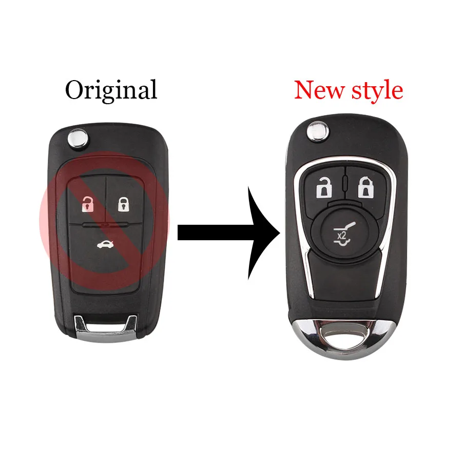 New style Replacement Flip Folding Remote Car Key Fob Bag Shell for