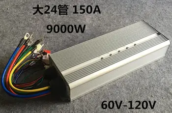 

Fast Shipping 9000W 60V~120V Max 150A Suit for DC brushless motor 2~4kW controller E-bike electric bicycle speed control