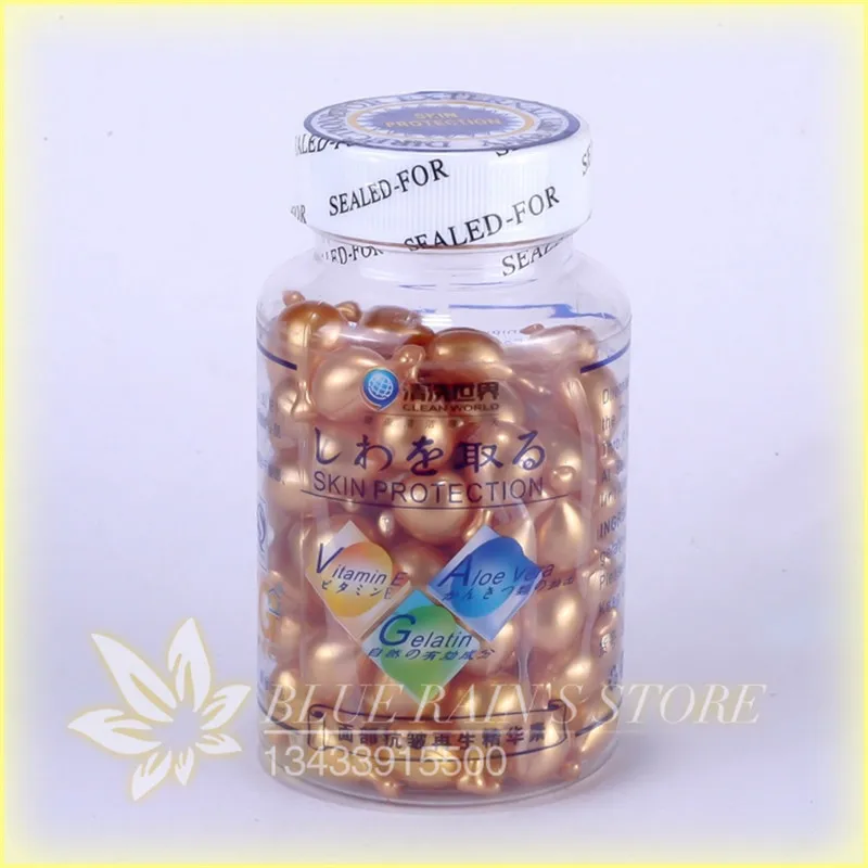 fast anti wrinkle and moisturizing  in 7 days essence and  wrinkle remove capsules 90 pcs with S207