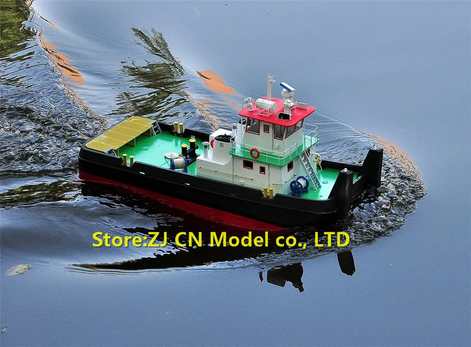 rc push boat