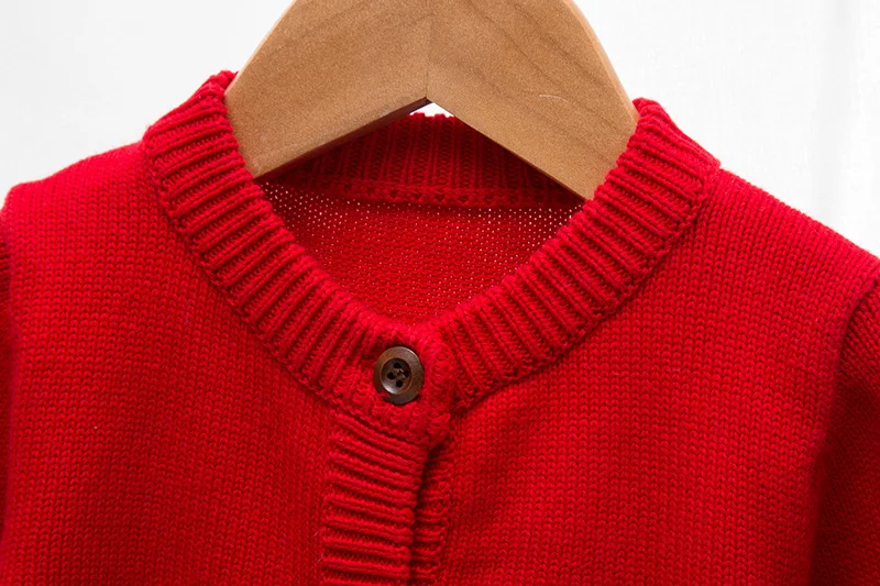 Г. Кардиган для маленьких девочек; пальто; Детский свитер; пуловер; утепленный осенний кардиган для мальчиков с длинными рукавами; вязаный свитер для школьниц