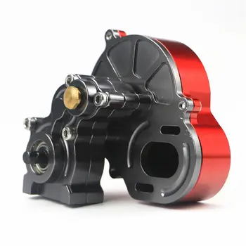 

1/10 Climbing Car SCX10 Upgraded Metal Medium Gear Box Gear Assembly with Motor Seat Mould