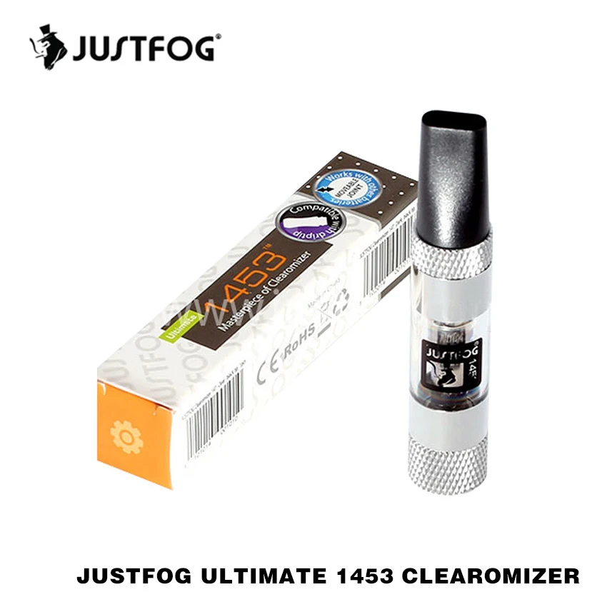 Original Justfog Ultimate 1453 Clearomizer 1.6ml Capacity 14mm Diameter