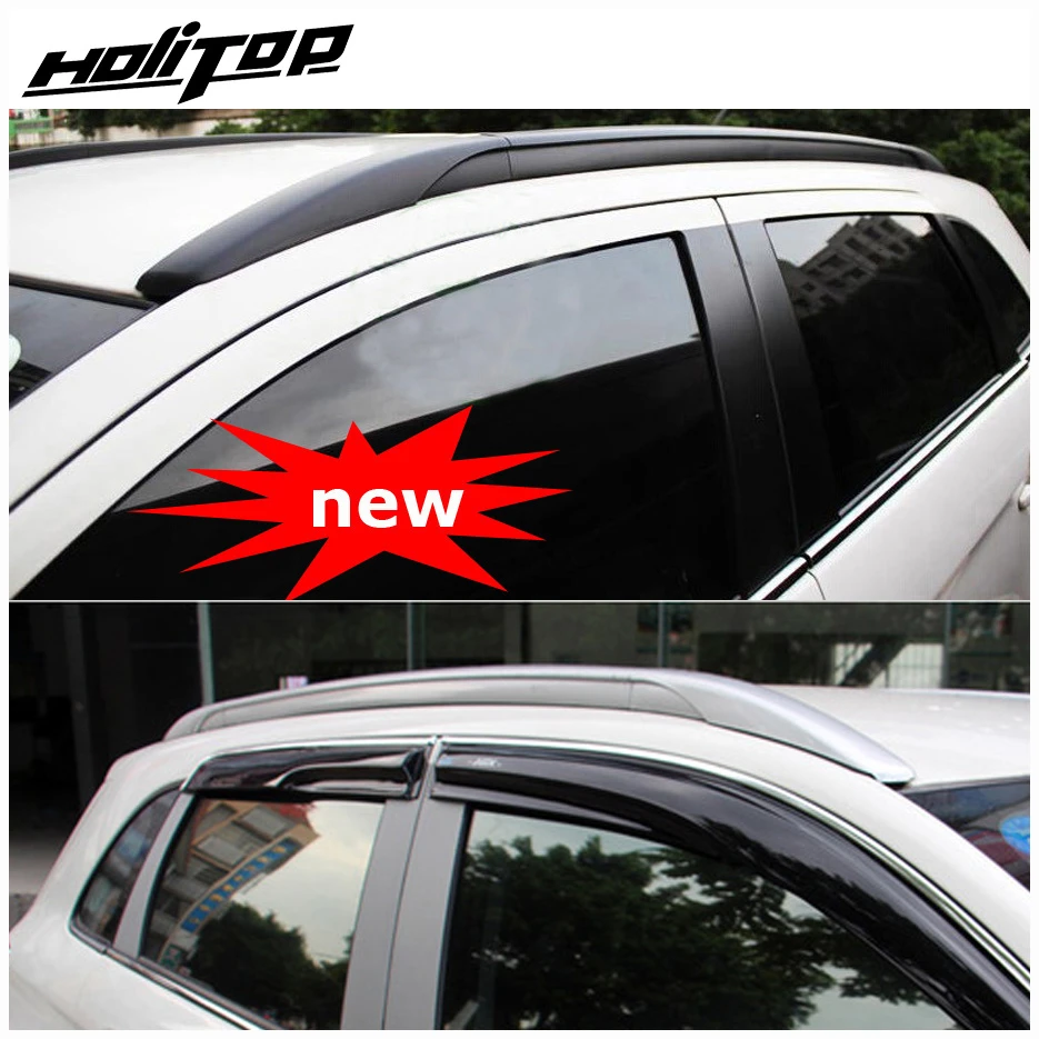 Vehicle Car Accessories closed roof rails Aluminium silver Roof Rack