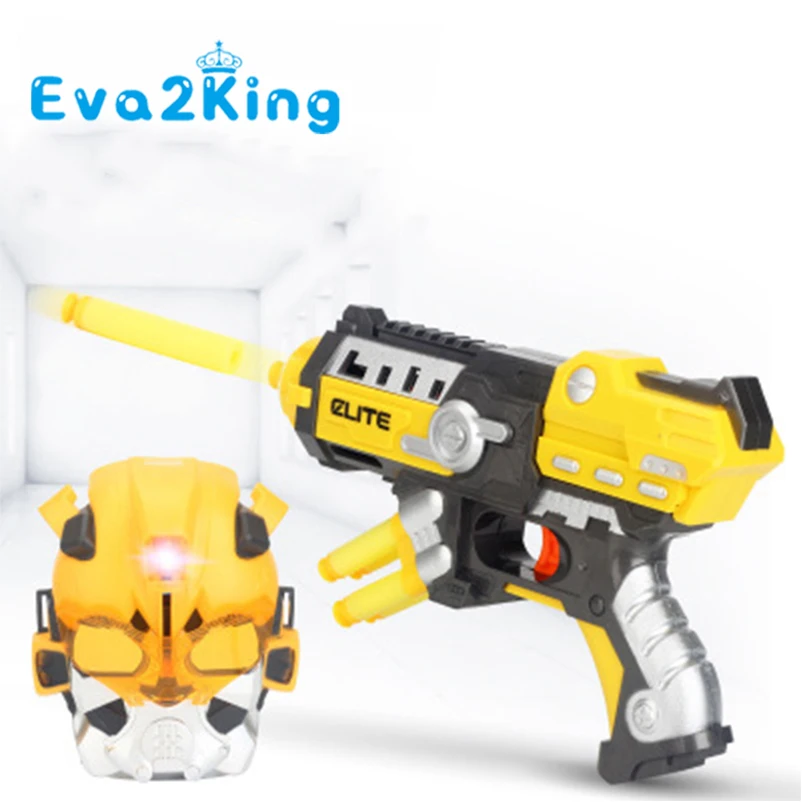 Eva2king игрушечный пистолет с мягкими пулями снайперская винтовка пластиковый Live CS
