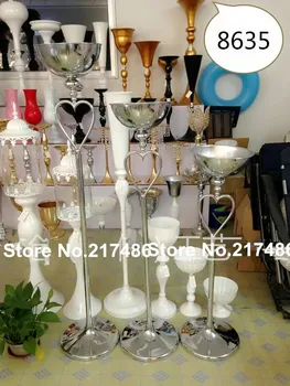 

Wedding Walkway Stand mental Flower Stand Pillar 100cm Wedding mental table Centerpiece