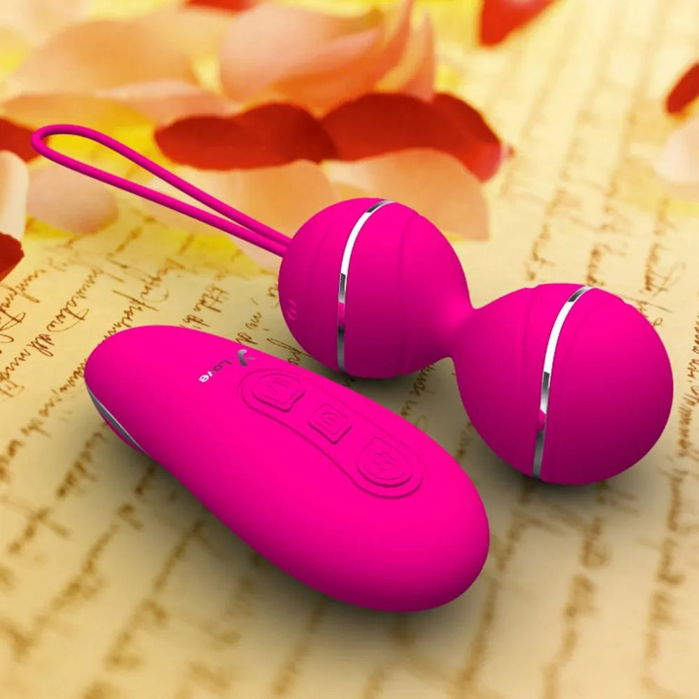 7 Speed Remote Control Kegel Ball Vaginal Tight Exercise Vibrating Eggs Geisha Ball Ben Wa Balls