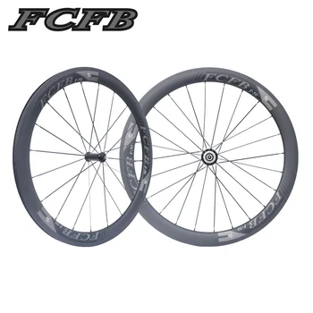 2017 FCFB road carbon wheels 700C F50 carbon wheels with R36 hubs for Road Bike 25mm