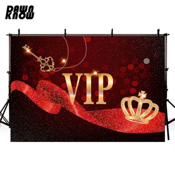 

DAWNKNOW Imperial Crown Photography Background For Vogue Birthday Party Photo Shoot Backdrops Customize Personal G443