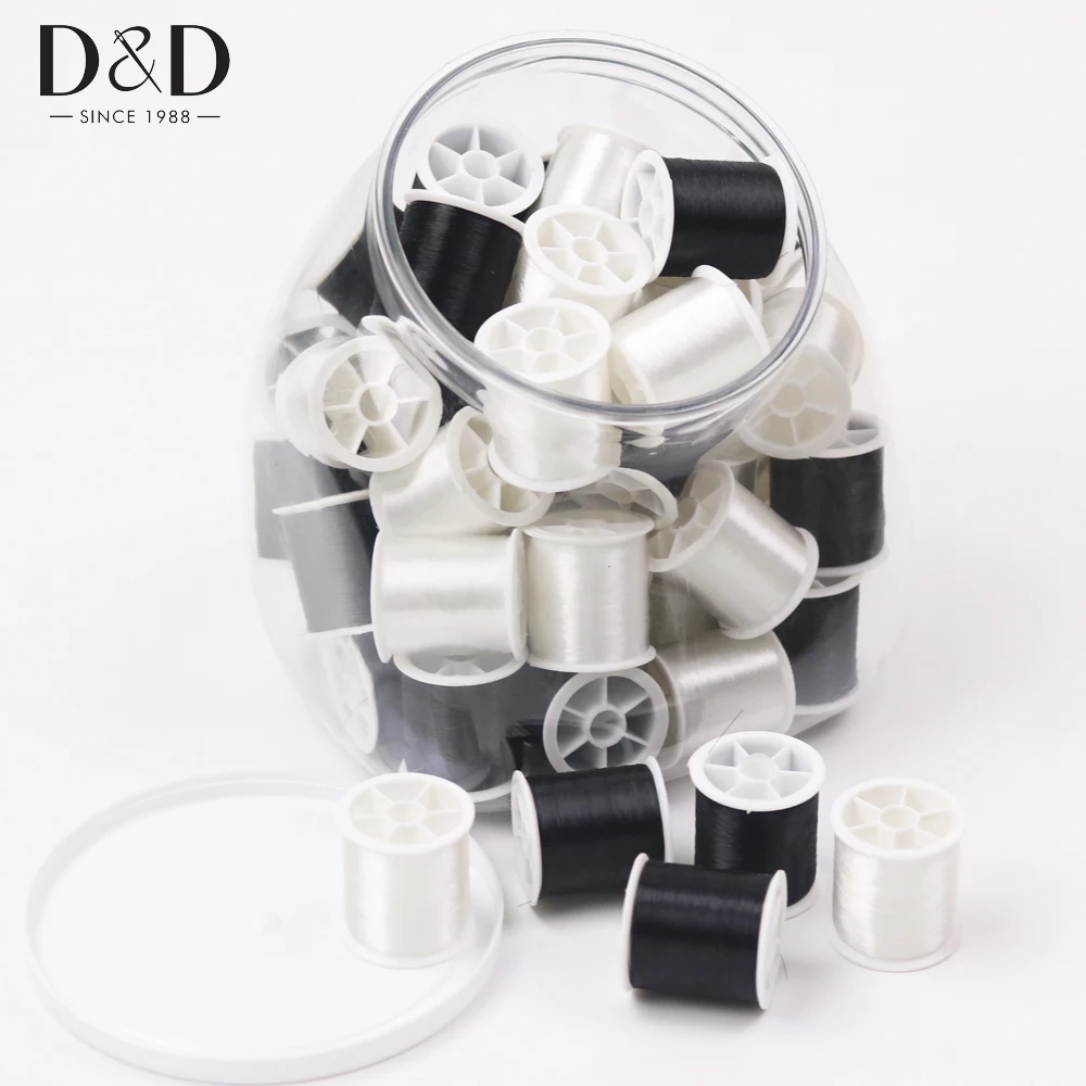D& D 50 шт./бутылка прочная и прочная нейлоновая нить плетеный браслет нить DIY аксессуары 100 м/рулон