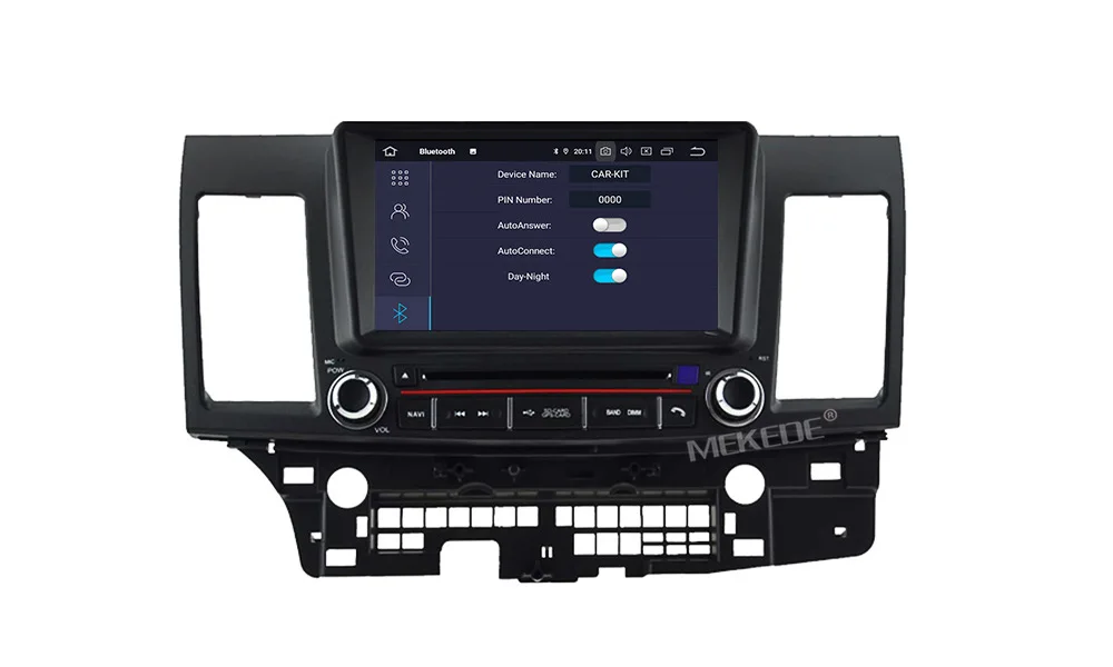 Top Android 9.0 8"2din car gps navigation radio cassette player for Mitsubishi Lancer EX EVO Lancer 10 2006-2016 WiFi BT USB navi 23