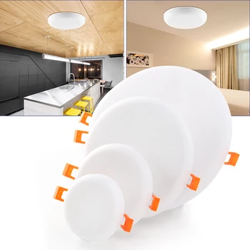 

Round Panel Light Surface Mounted LED Ceiling Light 18W 24W 36W 48W AC 220V lampada Modern LED Lamp