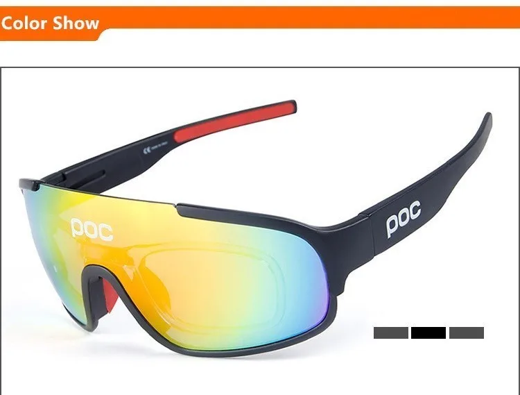 Мужские и женские спортивные очки POC, солнцезащитные очки Oculos Occhiali Ciclismo, солнцезащитные очки для рыбалки