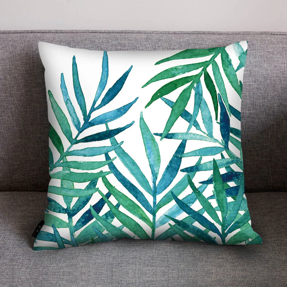 

Print Pillow Case Polyester Sofa Car Cushion Cover Home Decor home almofadas para sofa throw pillows cover