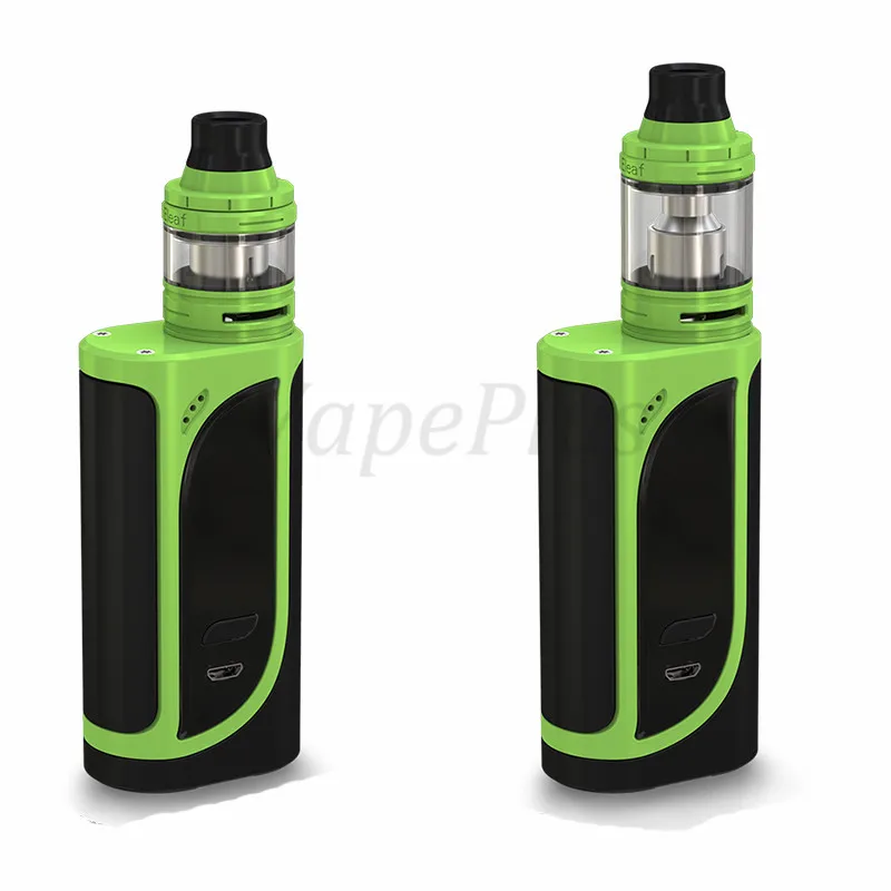 Original Eelaf iKonn 220 Kit with 4ML ELLO 2ML ELLO Mini Atomizer and 220W E cigarette Box MOD iKonn Vape fit 18650 battery 013