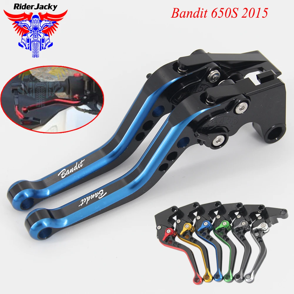 MIX Color 147MM Регулируемая короткая рукоятка тормоза мотоцикла для SUZUKI Bandit 650S 2015