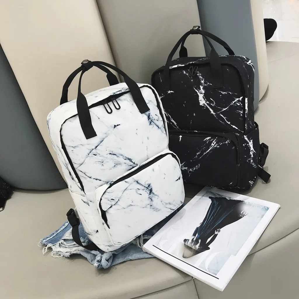 marble school backpack