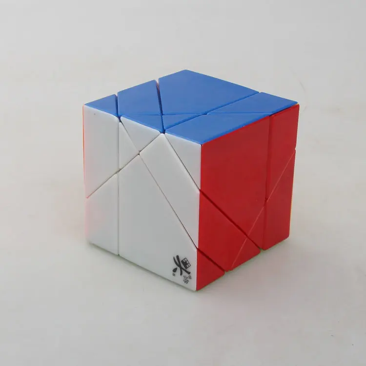 Dayan Tangram Cube/Экстрим Tangram Stickerless/черный Головоломка Куб подарок идея для X'mas день рождения