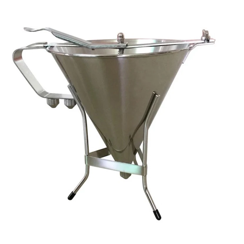 

New stainless steel quantification funnel commercial household multifunctional funnel large capacity NP-921 snack equipment tool
