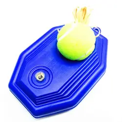 Портативный Размеры Теннисный тренировочный инструмент Упражнение теннисный мяч спорт добавить база для начинающих теннисистов