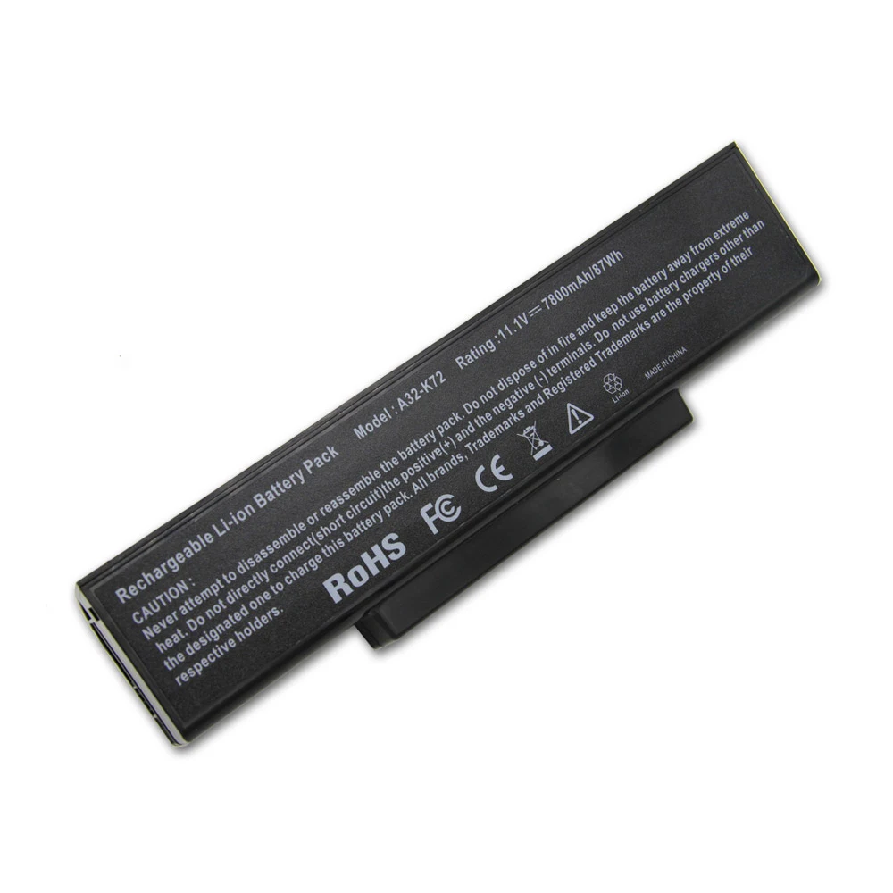 asus li ion battery pack a32 k72