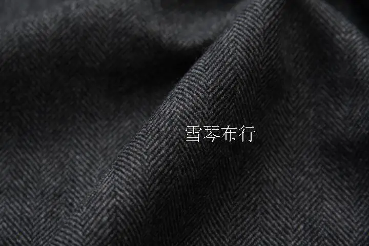 70% шерстяной твид елочка средний серый цена за 1 ярд 59"