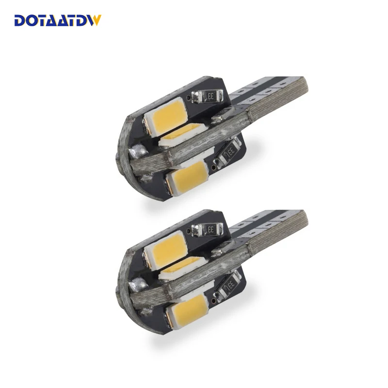 

4x T10 194 168 W5W 5730 Chip Canbus Error Warning Free White LED Upgrade DRL Clearance Light Map Dome Car Light Sourcing 12V