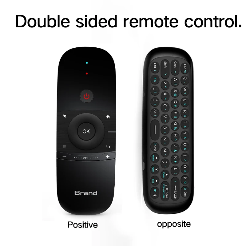  2.4G Air Mouse Wireless Keyboard-Axis Motion Senso Apprendimento IR Telecomando w/Ricevitore USB pe