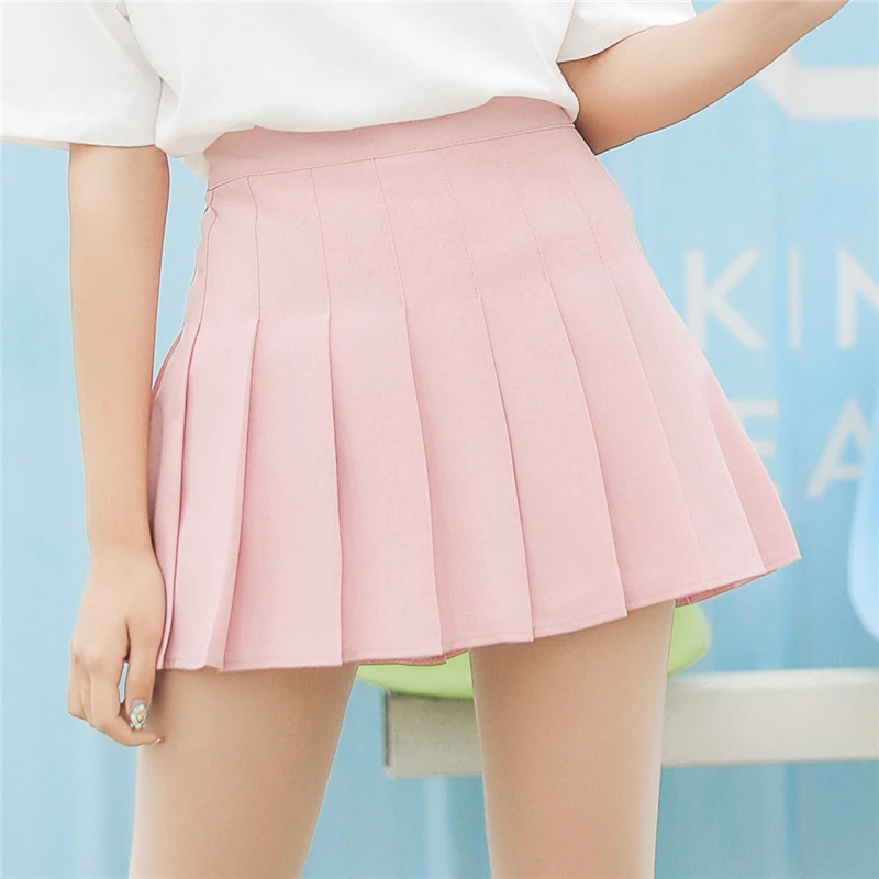 Kpop Harajuku High Waist Pleated Skirts Harajuku Girls A line Mini ...