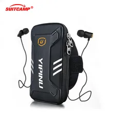 Сумка для бега, водонепроницаемый маленький фитнес-кошелек, держатель для телефона, кошелек, нарукавная повязка, спортивная сумка, спортивные аксессуары, 4-6 дюймов