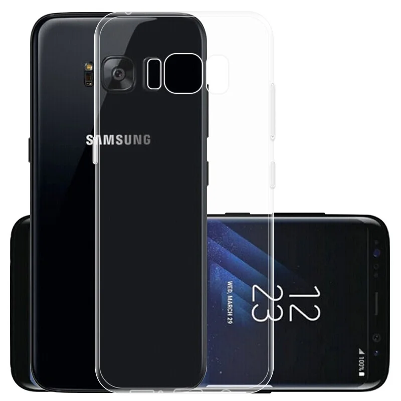 

Transparent phone case For Samsung For Galaxy S3 S4 S4 Mini S5 Mini S6 Edge S6 Edge Plus S7 Edge S8 Plus S9 PLUS S10 PLUS S10E